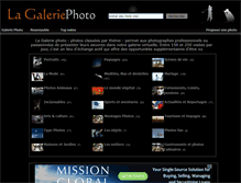 Tablet Screenshot of la-galerie-photo.com